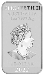 Sztabko Moneta Dragon 1 uncja Srebra 2022