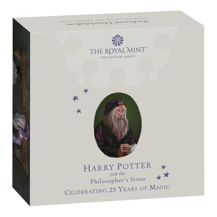 Harry Potter: Albus Dumbledore 2 uncje Srebra 2023 Proof
