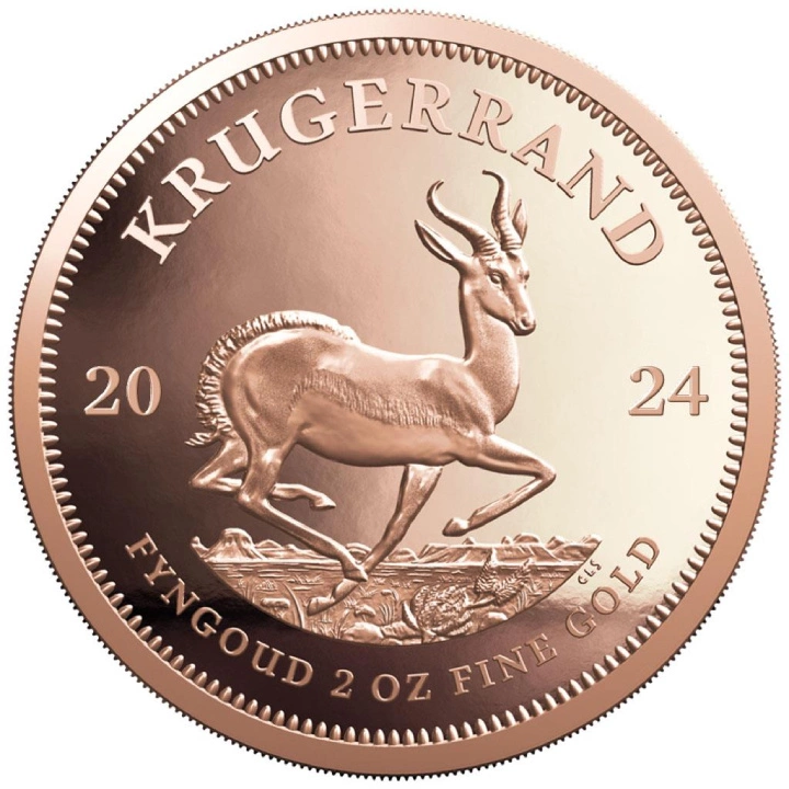 Zestaw 7 złotych monet Krugerrand 2024 Proof