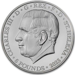 St Helena: Goddesses - Eos and the Horses 5 uncji Srebra 2023