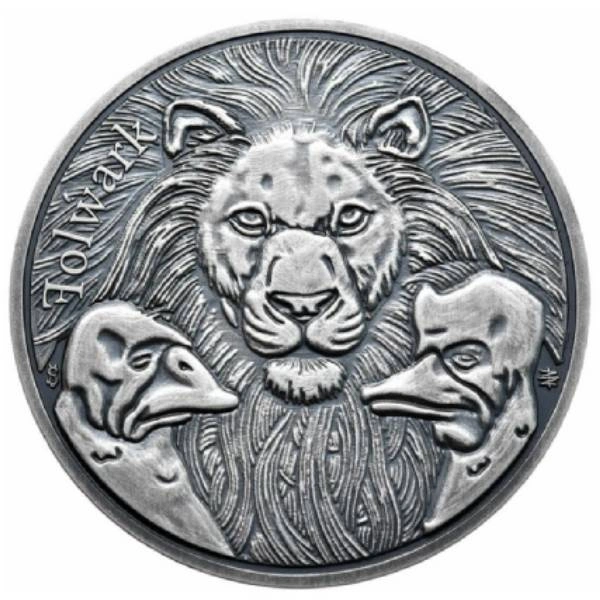 Polska: Folwark 1 uncja Srebra 2023 Antiqued