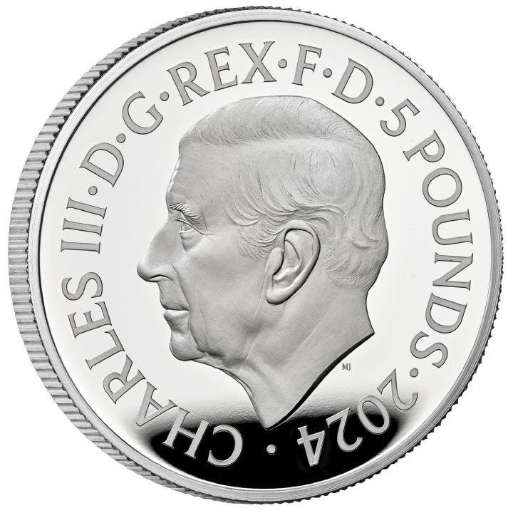 Zestaw 13 srebrnych monet Wielka Brytania 2024 Proof