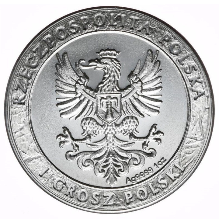 Husaria - 1 Grosz Polski 1 uncja Srebra 2022