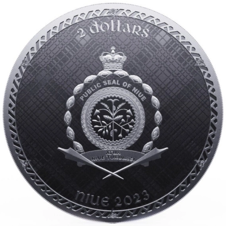 Niue: Heraldic - Scottish Unicorn 1 uncja Srebra 2023