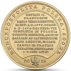 Skarby Stanisława Augusta – 500 ZŁ Henryk Walezy