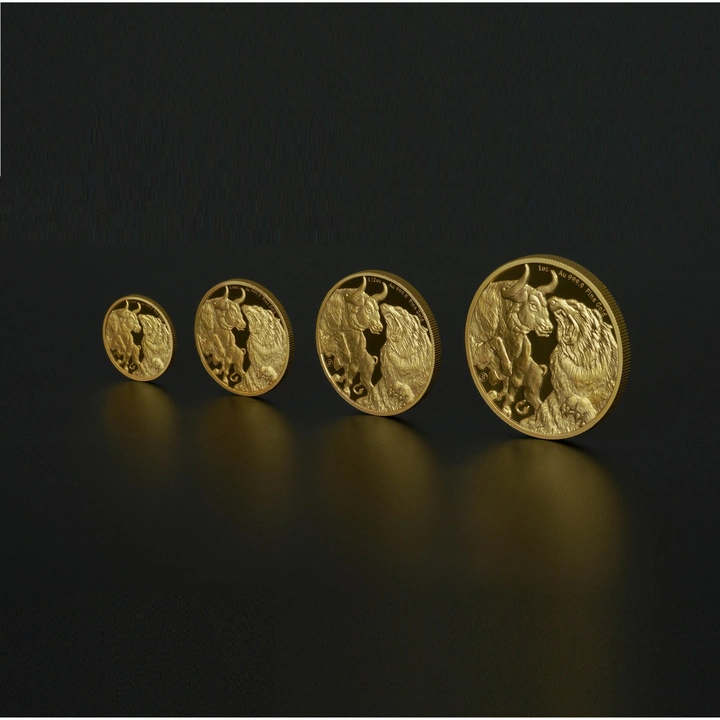 Czad: Bull & Bear 1/10 uncji Złota 2023