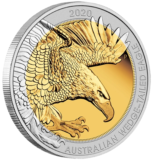 Orzeł Australijski 3/4 uncji Platyny i 3/4 uncji Złota Proof 2020