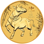 Lunar III: Rok Bawoła 1/2 uncji Złota 2021