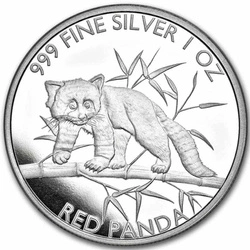 Czad: Red Panda 1 uncja Srebra 2023 