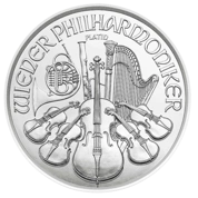 Wiedeński Filharmonik 1/25 uncji Platyny