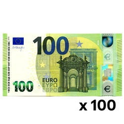 Banknot 100 Euro (100 EUR) UNC 100 sztuk