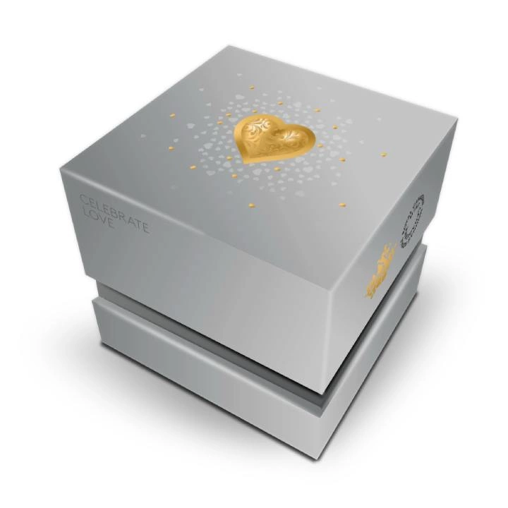 Canada: Celebrate Love $20 pozłacany Srebro 2024 Proof