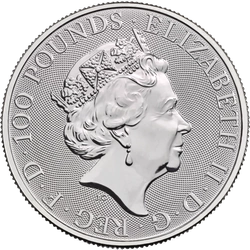 Bestie Królowej: Biały Koń Hanoweru 1 uncja Platyny 2021