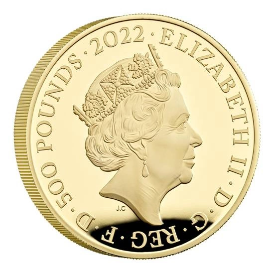 The 40th Birthday of HRH The Duke of Cambridge 5 uncji Złota 2022 Proof