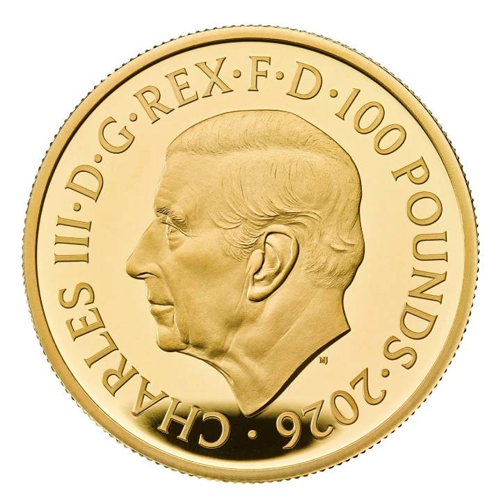 The Royal Tudor Beasts: The Queen’s Lion 1 uncja Złota 2026 Proof