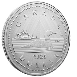 Canada: Tribute - W Mint Mark "Loon" $1 Srebro 2023 Specimen
