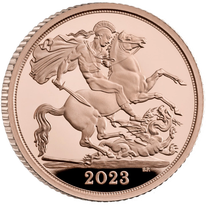 Wielka Brytania: The Coronation of His Majesty King Charles Sovereign Zestaw 3 monet 2023 Proof