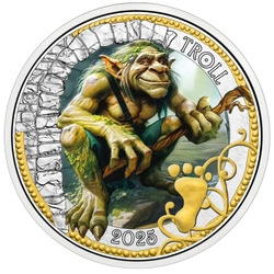 Mythical Creatures: Troll - Guardian of Legend 3 Euro Miedzionikiel 2025