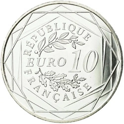 Francja: Hercules 10 Euro Srebro 2012 