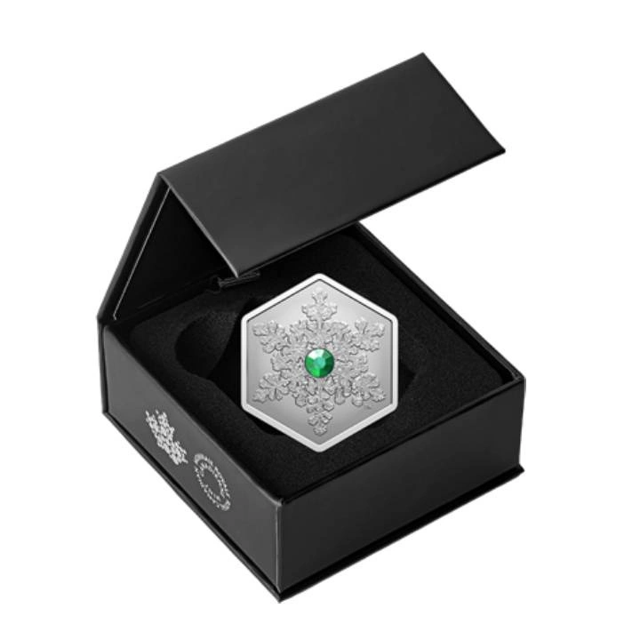 Canada: Snowflake 1 uncja Srebra 2025 Reverse Proof
