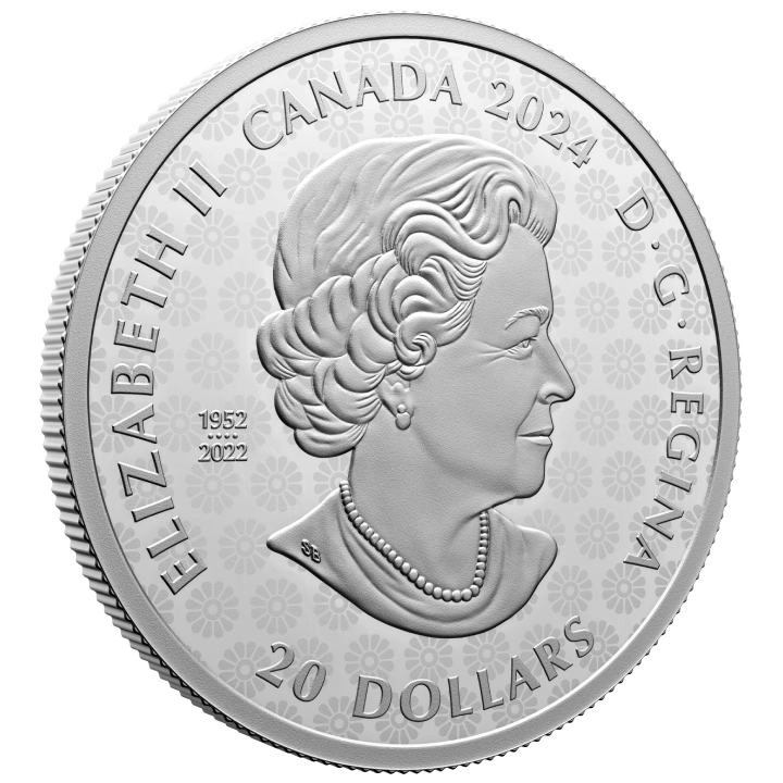 Canada: Celebrating Canada’s Diversity - Transcendence and Tranquility $20 Srebro 2024 Proof