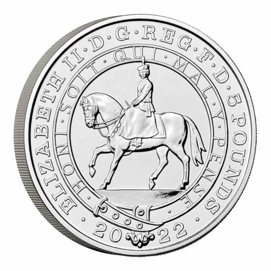 The Platinum Jubilee of Her Majesty The Queen Miedzionikiel £5 2022