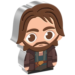 Niue: Star Wars - Cassian Andor Chibi Coin kolorowany 1 uncja Srebra 2022 Proof