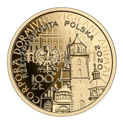 Rocznica Tragedii Smoleńskiej 100 zł Złoto 2011 Proof 
