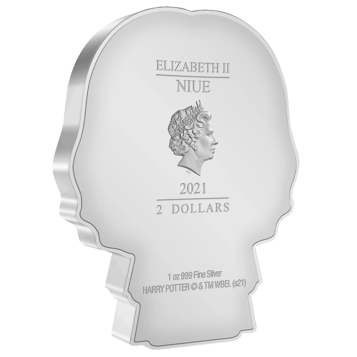Niue: Harry Potter - Snape Chibi Coin kolorowany 1 uncja Srebra 2021 Proof