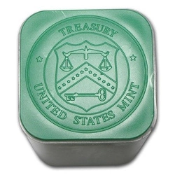 Oryginalna tuba Amerykański Orzeł 1 uncja Srebra