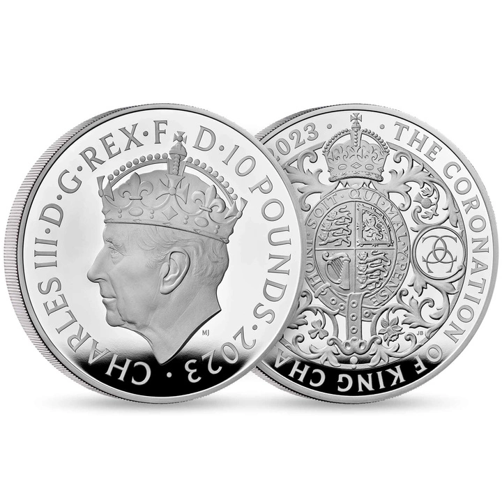The Coronation of His Majesty King Charles III 5 uncji Srebra 2023 Proof