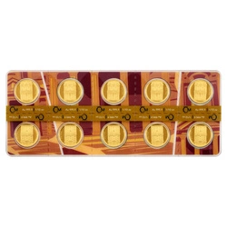 Niue: New Seven Wonders of the World - Petra 10 x 1/10 uncji Złota 2025 Proof