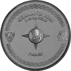 Ragnarök: Loki 1 uncja Srebra 2025 (Black Silver)