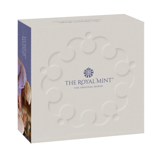 The Queen's Reign Honours and Investitures Złoto £5 2022 Proof