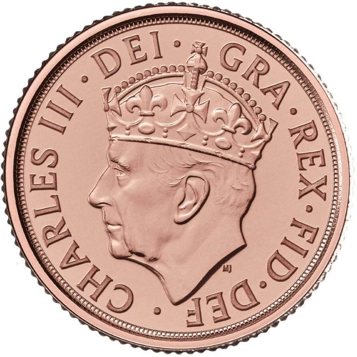 Wielka Brytania: The Coronation 1/4 Sovereign 2023