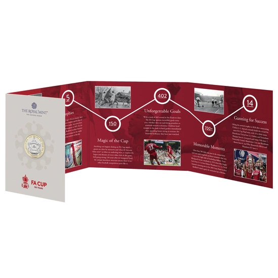The 150th Anniversary of the FA Cup Miedzionikiel £2 2022