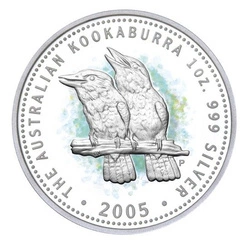 Zestaw monet Koala Kookaburra Kangur 2005 PROOF