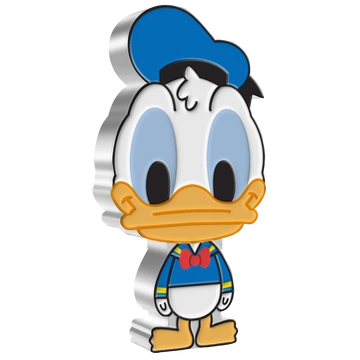 Niue: Disney - Donald Chibi Coin kolorowany 1 uncja Srebra 2021 Proof