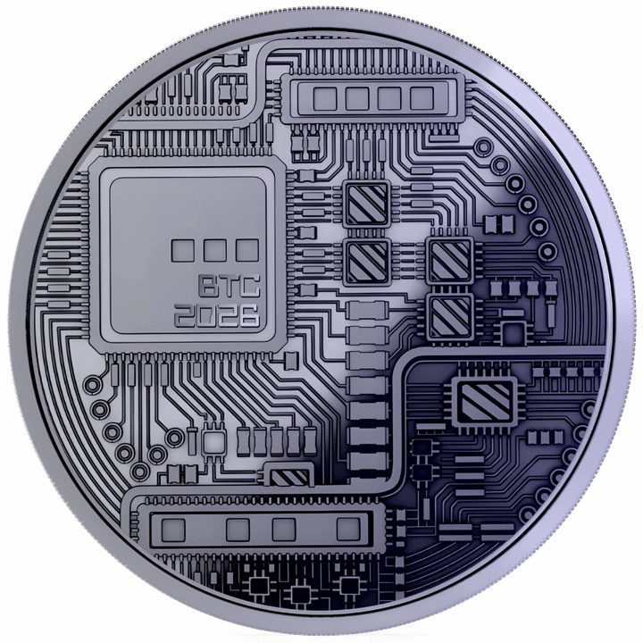 Bitcoin 1 Uncja Tytanu 2026