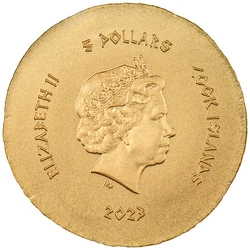 Cook Islands: Ancient Greece - Pan "Panticapaeum" 0,5 grama Złota 2023 Silk Coin