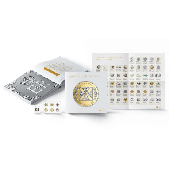 Zestaw Canada: Annual Collection Book with Special Edition 7 monet 2022