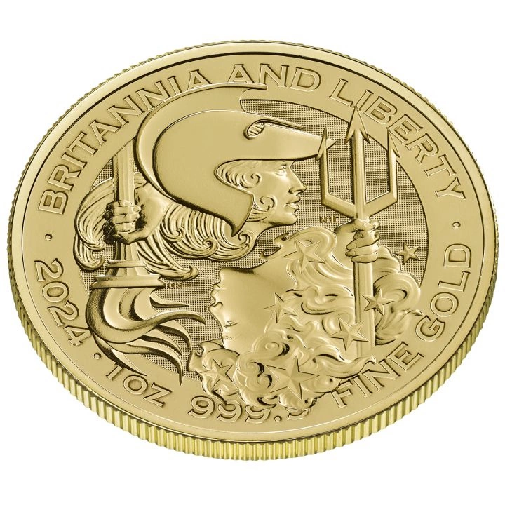Britannia and Liberty 1 uncja Złota 2024
