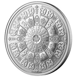 Canada: Commemorating Black History - Adinkra Symbols 1 uncja Srebra 2026 Proof