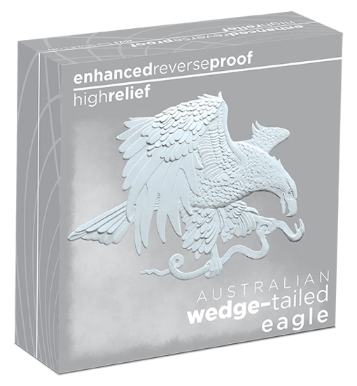 Orzeł Australijski 5 uncji Srebra 2021 Proof High Relief