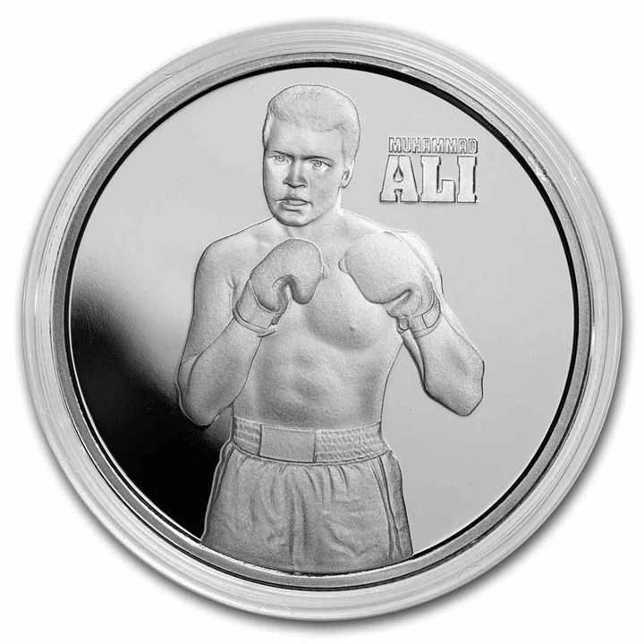 Niue: Muhammad Ali 1 uncja Srebra 2023 Proof