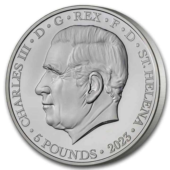 St Helena: Goddesses - Eos and the Horses 5 uncji Srebra 2023