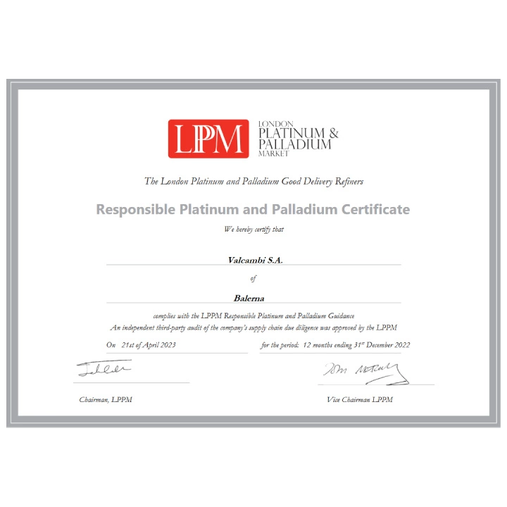 Sztabka Valcambi 1 uncja Palladu