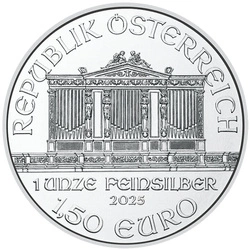 Wiedeński Filharmonik 1 uncja Srebra 2025