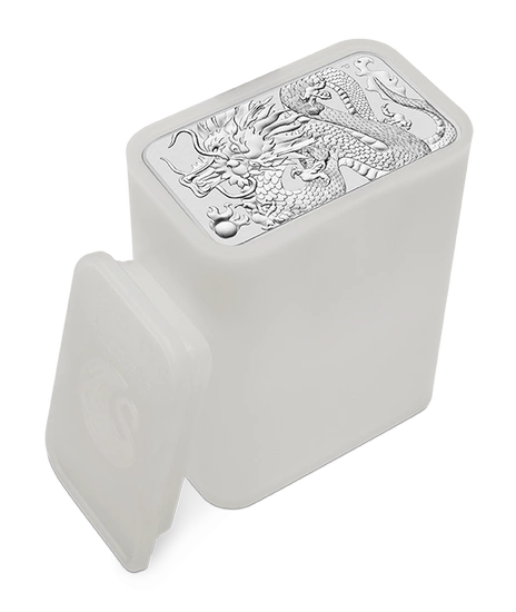 Sztabko Moneta Dragon 1 uncja Srebra 2022