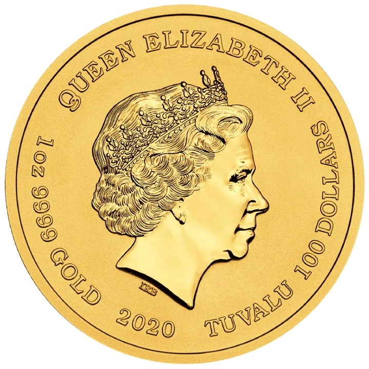 Tuvalu: Homer Simpson 1 uncja Złota 2020